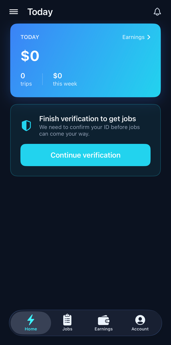 UrbanHelper helper app: today's earnings and your next steps